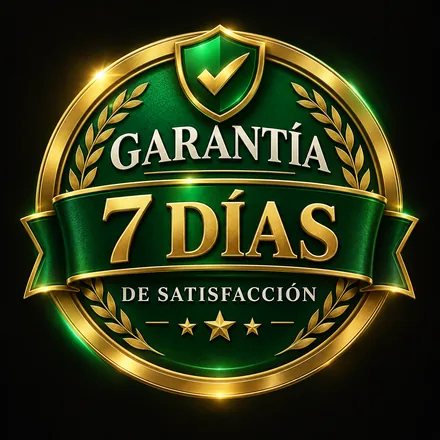 Sello de garantía de 7 días de satisfacción